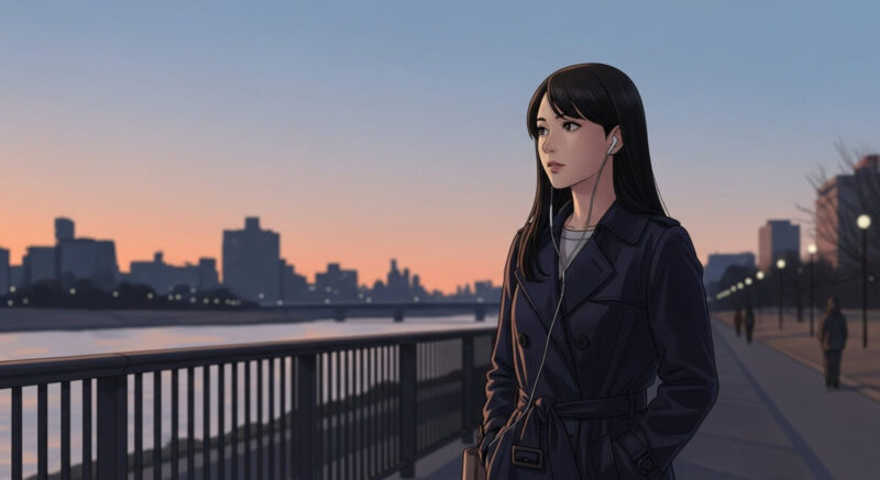 復縁に向けて心を整える時間を過ごす日本人女性