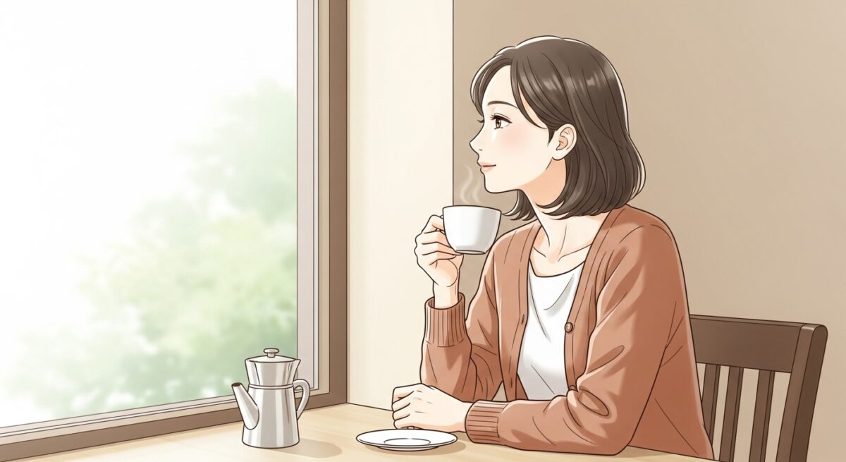 2回目の復縁について静かに思いを巡らせる日本人女性