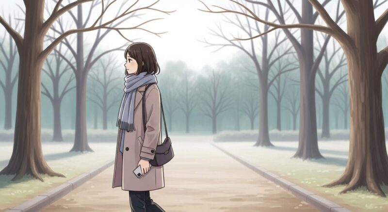 2回目の復縁に悩みながらも前に進もうとする女性