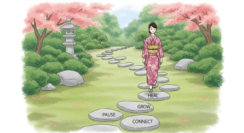 復縁への道を一歩ずつ進む日本人女性
