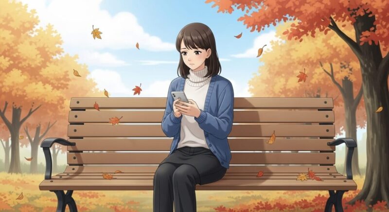 冷却期間を過ごす中で静かに自分と向き合う日本人女性