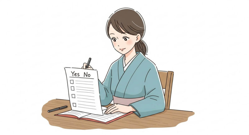 復縁の判断に迷いながらも冷静に考える女性