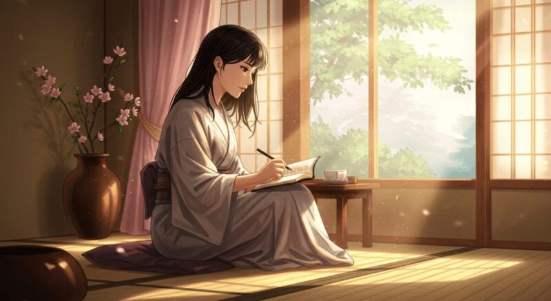 未来に向けて自分と向き合い行動する女性