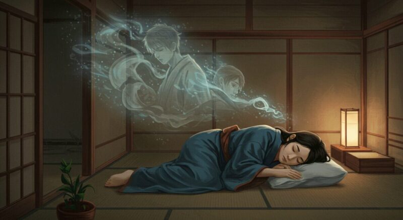夢の中で元恋人の姿が浮かぶ女性