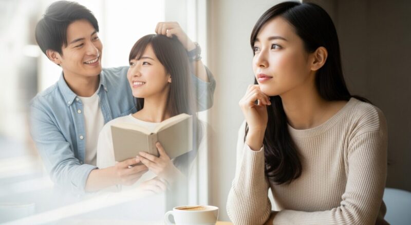 元彼のさりげない仕草を思い出しながら考える女性