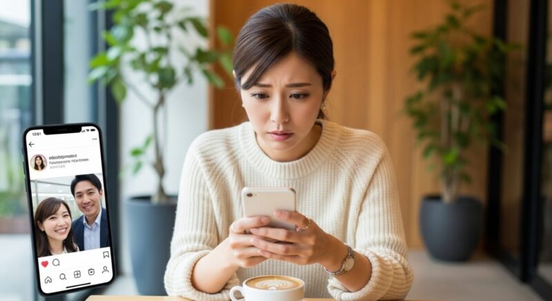 新しい彼女と比べてしまい悩む日本人女性