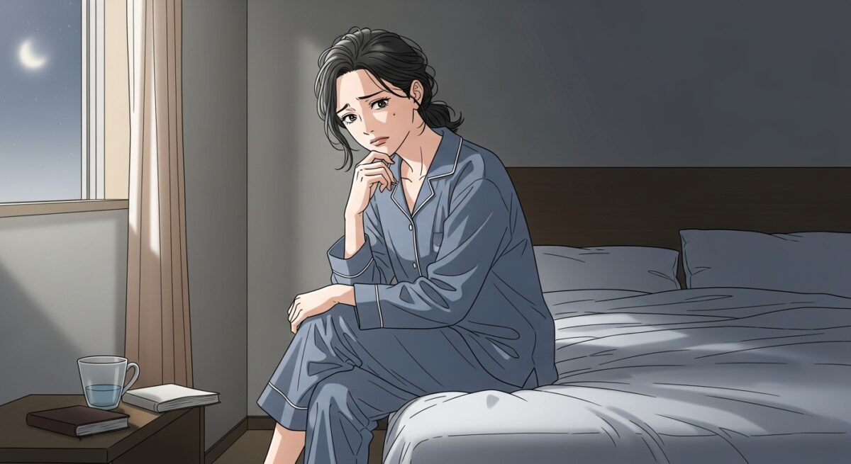 繰り返し見る夢に不安を抱く日本人女性