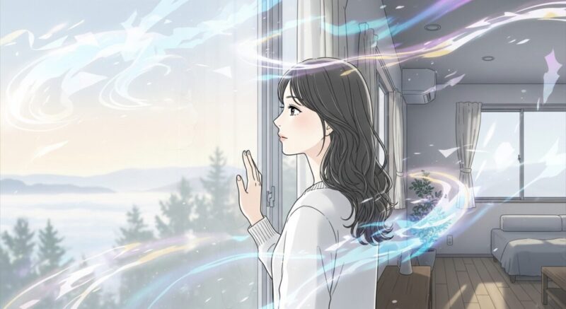 夢と現実の境目に戸惑う日本人女性
