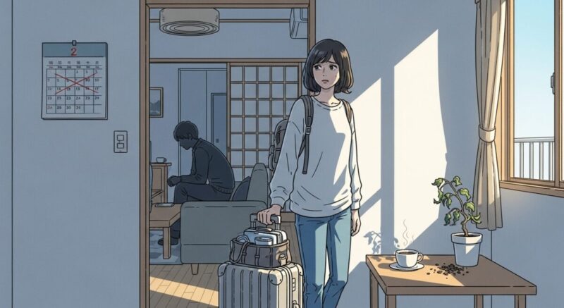 同棲を解消した女性