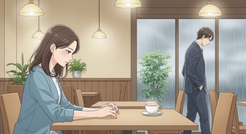 喧嘩別れした女性